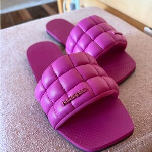 Havaianas Quilted Slide - Hot Pink